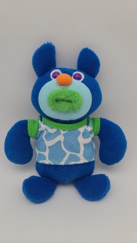 Fisher Price Blue Sing-A-Ma-Jig Plush Toy "Skinnamarink" W Shirt Works Great!