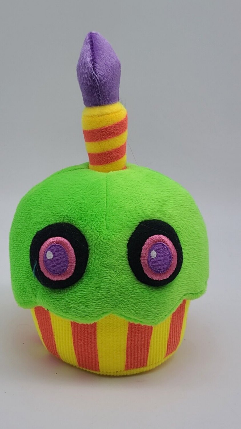 Five Nights At Freddy's FNAF Neon Blacklight CUPCAKE Plush Authentic ...