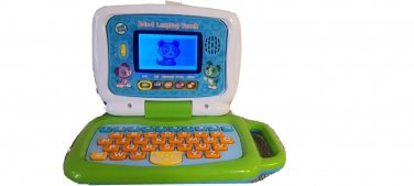 LeapFrog 2-in-1 Leaptop TOUCH - GREEN - Educational *WORKING*