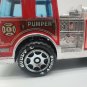 1989 BUDDY L Big Bruiser Pumper Fire Truck, Siren & Lights, Plastic/Metal *READ*