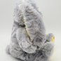 Dan Dee Gray/Yellow Bunny Rabbit Longhair Ears 13" Plush Stuffed Animal Easter