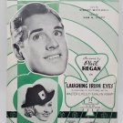 All My Life Sung by Phil Regan Movie Laughing Irish Eyes 1936 Sheet Music