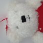 Hallmark 9" White Blushing Bears Valentines Day Stuffed Animal Plush 2004