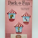 Vintage Pack-O-Fun Craft Magazine June-July 1968