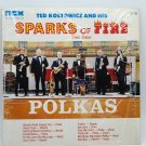VINTAGE Ted Koltowicz & Sparks of Fire Polkas Vinyl Record LP RARE