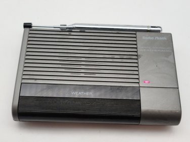 Vintage Radio Shack  Weather Radio  *POWERS ON /UNTESTED*
