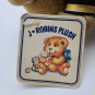NOS Small Teddy Bear Plush with Pittsburgh Sweater CLEAN