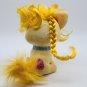 Disney Palace Pets Rapunzel's Kitty Summer Yellow Cat Kitten 8" Plush