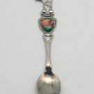 Vintage Souvenir Spoon US Collectible Pewter Mt. McKinley Alaska