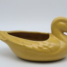 Vintage Frankoma Pottery 208A Lake Duck Yellow Flower Planter 10" Cottagecore