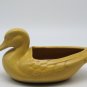 Vintage Frankoma Pottery 208A Lake Duck Yellow Flower Planter 10" Cottagecore