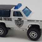 Vintage 1983 Matchbox Police Emergency Unit Off Road Patrol Chevy Blazer Truck