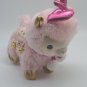 Cuddle Barn Plush Toy Singing Jingle Bells 10in Fa La La Llama Pink