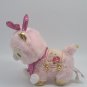 Cuddle Barn Plush Toy Singing Jingle Bells 10in Fa La La Llama Pink