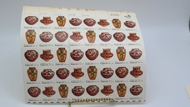 1977 13 cent Pueblo Pottery Full Sheet of 40 Scott #1706-1709