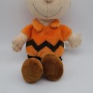 Peanuts Charlie Brown Kohls Cares 12'' Plush Doll Stuffed Animal Toy Orange