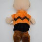 Peanuts Charlie Brown Kohls Cares 12'' Plush Doll Stuffed Animal Toy Orange
