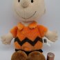 Peanuts Charlie Brown Kohls Cares 12'' Plush Doll Stuffed Animal Toy Orange