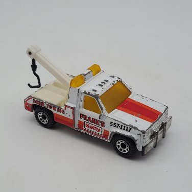 Matchbox Superfast No 71 GMC Wrecker Franks 24hr Towing Truck