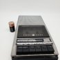General Electric Slim AC/DC Cassette Tape Recorder Model No. 3-5016 *WORKING*