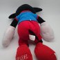 Mickey Mouse 2015 Disney 18" Plush Toy with Blue T-Shirt EUC