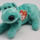 2000-2001 TY Retired Beanie Dog Diddley 8"  Plush Stuffed Animal