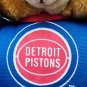 Vintage NBA Detroit Pistons Cheerleader Brown Bear Plush Stuffed Animal CLEAN