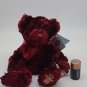 RUSS Bear #4916 Rosetta Plush Sparkly Red Bear w/Tag