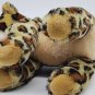 RARE HTF BURTON+BURTON LEOPARD/CHEETAH CUB PLUSH STUFFED ANIMAL W/ TAG
