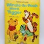 Book Golden Walt Winnie Pooh Meets Tigger Disney S Big Vtg HC 1975 12th Printing