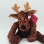 NWT Hallmark Comet Reindeer Sparkly Plush Stuffed Animal Toy Floppy 11" Beans