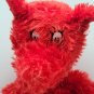 Kohls Cares Dr. Seuss Fox in Sox Plush Toy 18in Red Blue Fuzzy Plush Animal