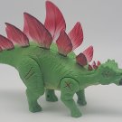 Stegosauruss Dinosaur Zuri Inc 12.5 In Long Green and Red Walks TESTED