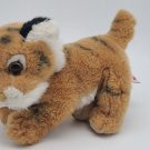 Miyoni by Aurora Plush Lion Cub Stuffed Animal Cat Laying Down 9"