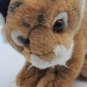 Miyoni by Aurora Plush Lion Cub Stuffed Animal Cat Laying Down 9"