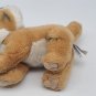 Miyoni by Aurora Plush Lion Cub Stuffed Animal Cat Laying Down 9"
