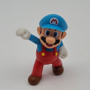 Nintendo 4" Ice Mario with Ice Flower (Wave 30) PVC Figure