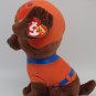 Ty Beanie Boos "Zuma" Plush Paw Patrol Orange Brown Dog 2018 Plush 10&acirc;�� NWT