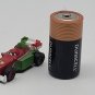 RARE Disney Pixar Cars Francesco Beanoulli #1 Red Green White PVC Race Car