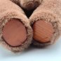Vintage FTD Collector Series Wood Face Teddy Bear 10" Plush Jointed Brown