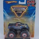 Stone Crusher Hot WHEELS Monster Jam Truck 1:64 Flag Series Spectraflames 54/75