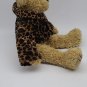 (1993) Ty Isabella Teddy Bear Plush Leopard Print Coat & Hat 14" Jointed w/ tag