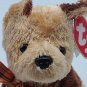 NWT TY Beanie Baby - FIDGET the Dog 5.5" Plush CLEAN