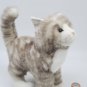 Bass Pro Shops Plush Cat Standing Tabby Cat Gray White Collectible Kitten Kitty