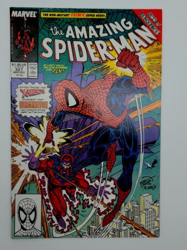 Amazing Spider-Man #327 Marvel Comics 1989 FN/VF Acts of Vengeance! Magneto
