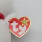 Ty Snowball 1997 Snowman Bear 4 Th Gen PVC 7 Beanie Baby MWMT