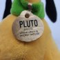 RARE Disney Store Bean  Pluto Dog 16" Plush Stuffed Animal w/ Collar CLEAN