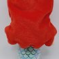 Disney Little Mermaid 12â Stuffed Plush Ariel Doll Toy Purple Flower In Hair
