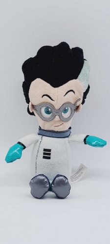 PJ MASKS ROMEO Stuffed Scientist FIGURE TOY by Just Play 10" PLUSH BEAN