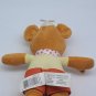 Muppets Fozzie Bear Stuffed Animal Plush Toy Baby Muppet 9" Disney CLEAN